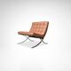 Chaise longue Barcelona MR90 de Mies van der Rohe pour Knoll