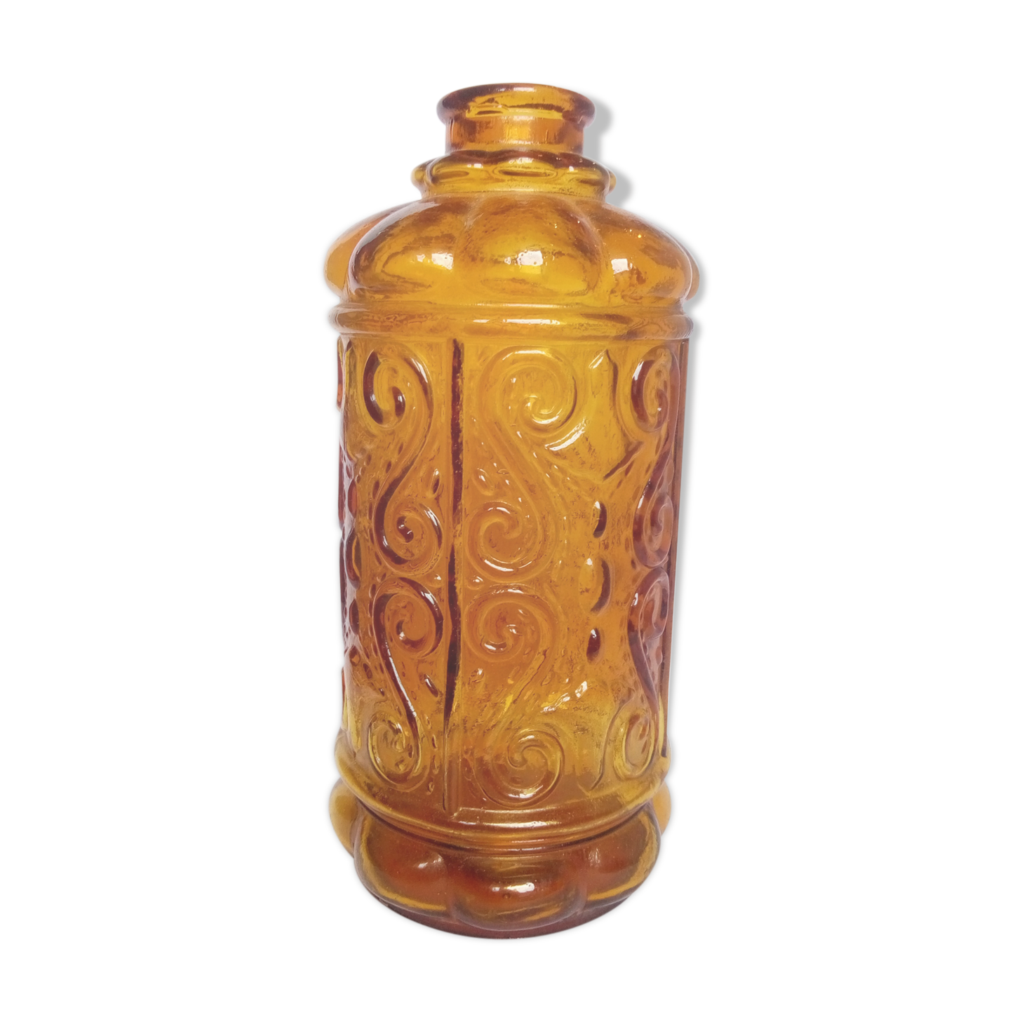 Italian glass bottle