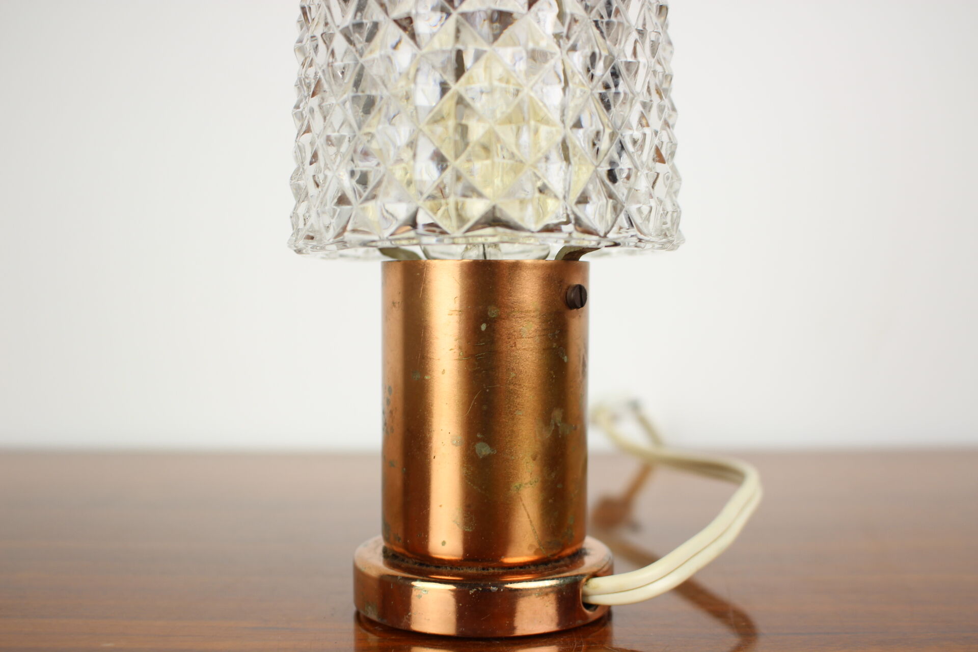 Table lamp by kamenicky senov, preciosa, 1970s