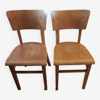 2 Thonet bistro chairs