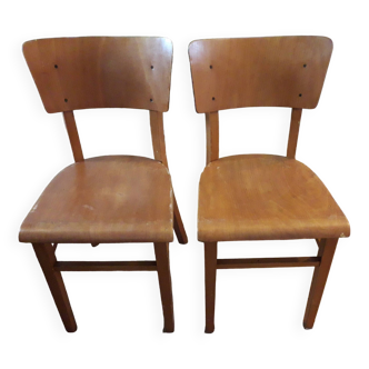 2 chaises bistrot Thonet