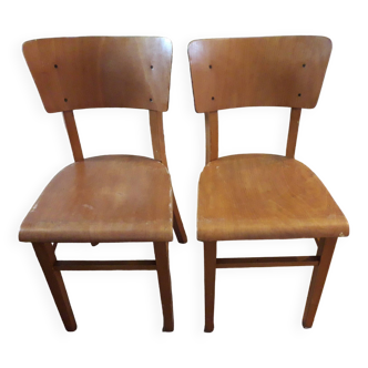 2 Thonet bistro chairs