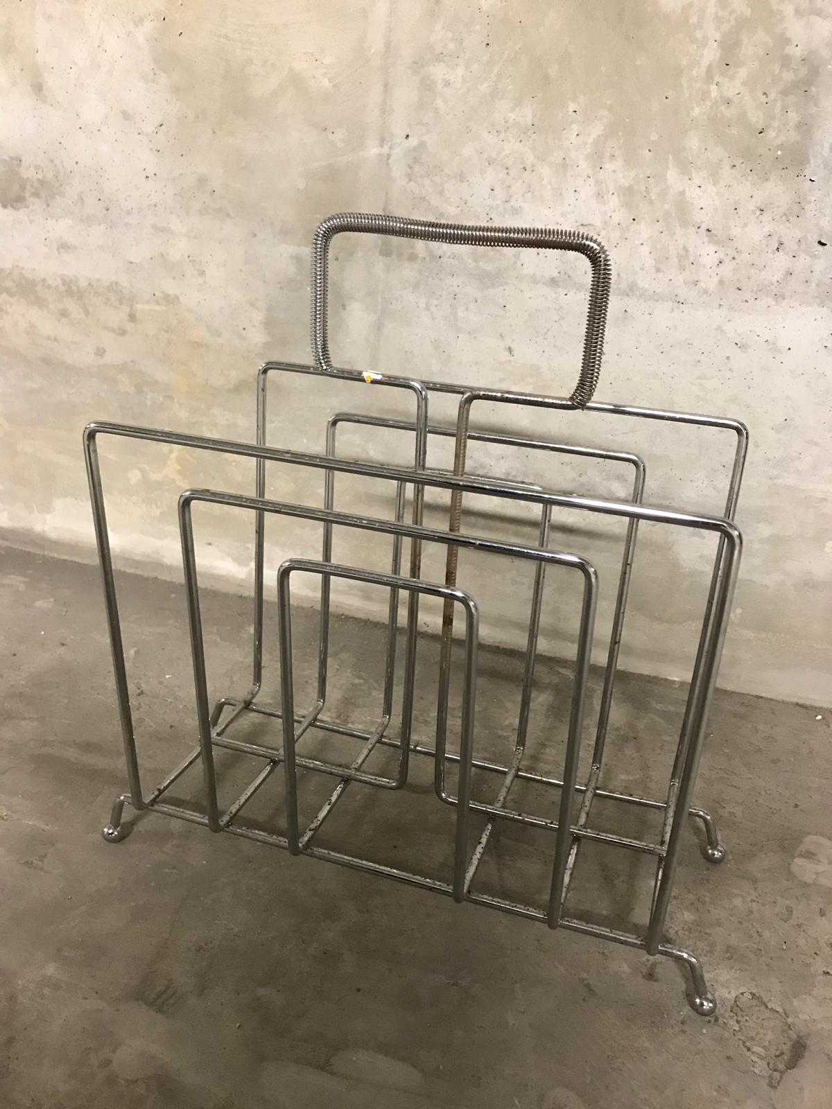 Vintage magazine holder