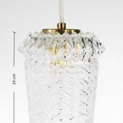 VICTORIA * Mid Century Modern Hanging Light * Rewired Light * Vintage Ceiling Lamp Fixture * Yugosla