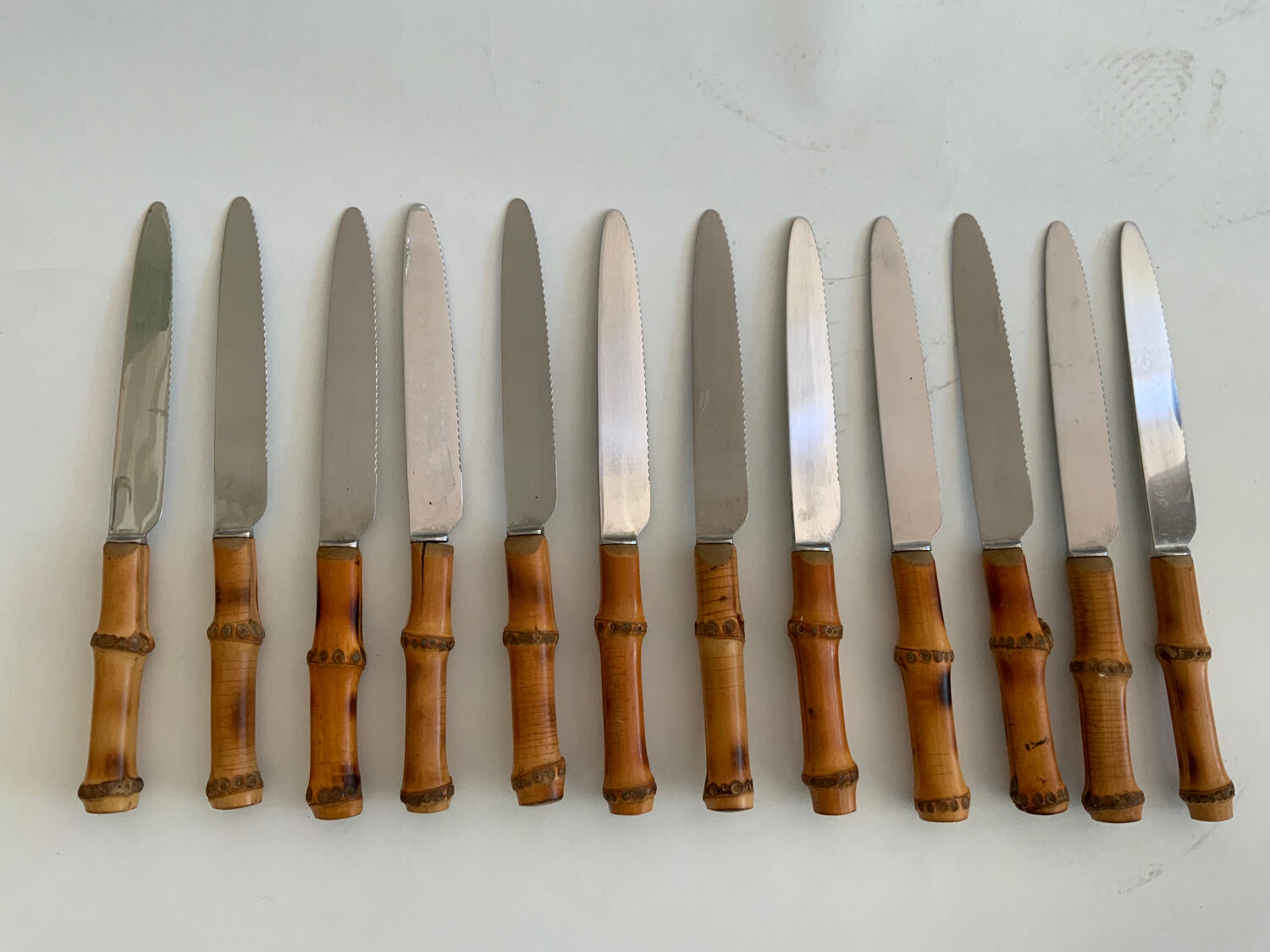 Bamboo knives
