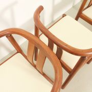 Six teak chairs by Hans J. Frydendal, Denmark 1970