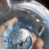 Murano blown glass centrepiece bowl - Vintage Sculptural Design