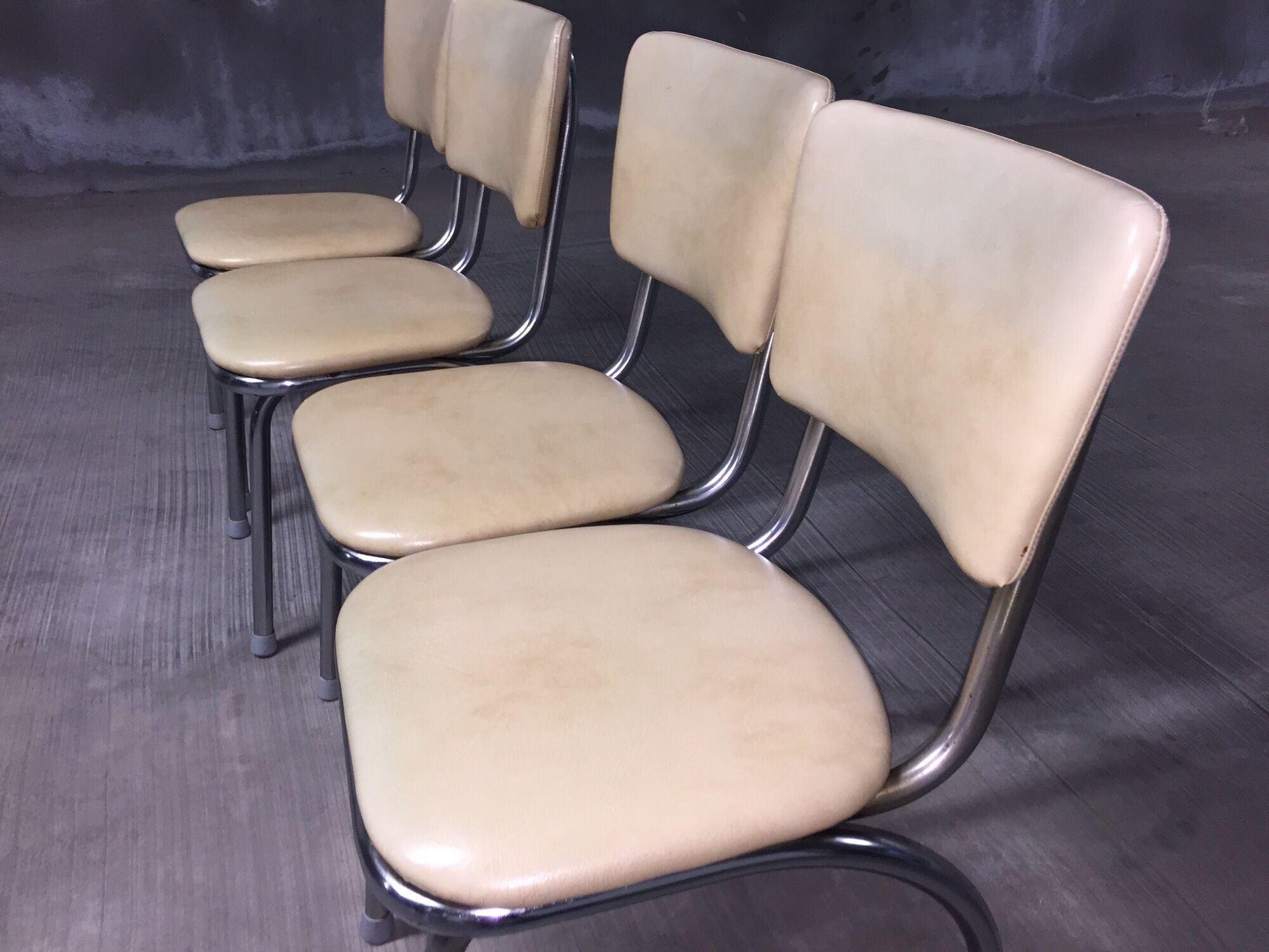 Table formica et chaises par American Fixture, 1950