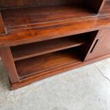 Large presentation unit in exotic wood