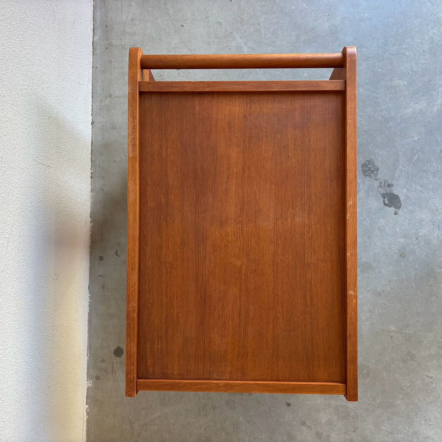 Vintage Danish bar trolley in teak