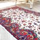 Tapis persan intérieur beige 145 x 72cm