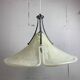 Acrylic Murano style clover pendant hanging lamp, Cosack Leuchten, 1970s