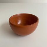 Terracotta bowl in tadelakt