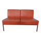 Minimalist 2-Seater Bench, Germany, 1960s