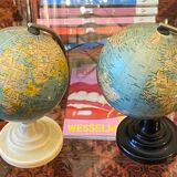 Vintage earth globe