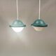 Paire de suspensions Louis Poulsen 16600 (Bubi) par Henning Koppel, années 1970