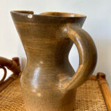 Pitcher in stoneware manufacture Lonchamp
