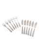 12-piece fish service - Art Deco style - Dell Inox