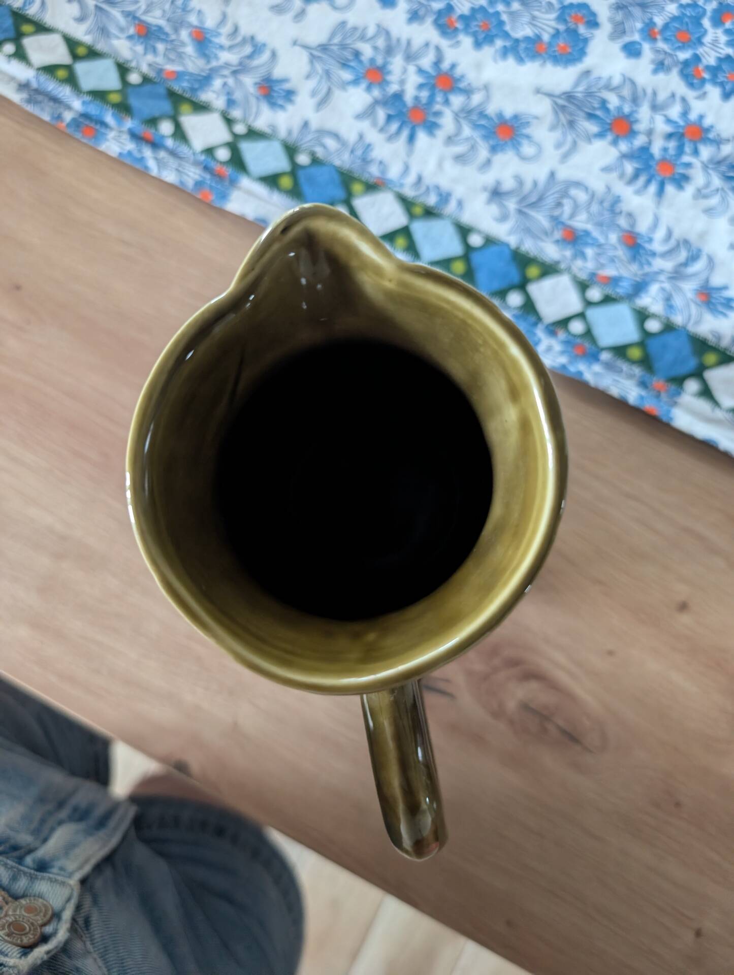 Wine jug "in vino veritas"