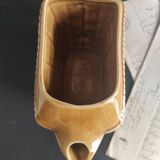 Rare French vintage rectangular Majolica pitcher