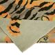 Tapis tigre turc en laine noué à la main 141 cm x 188 cm