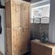 Très grande armoire bois rénovée