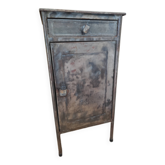 1910s metal bedside table