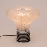 Midcentury Murano Glass Light Bulb Lamp