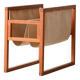 Vintage Magazine Rack by Henning Wind-Hansen in Teak