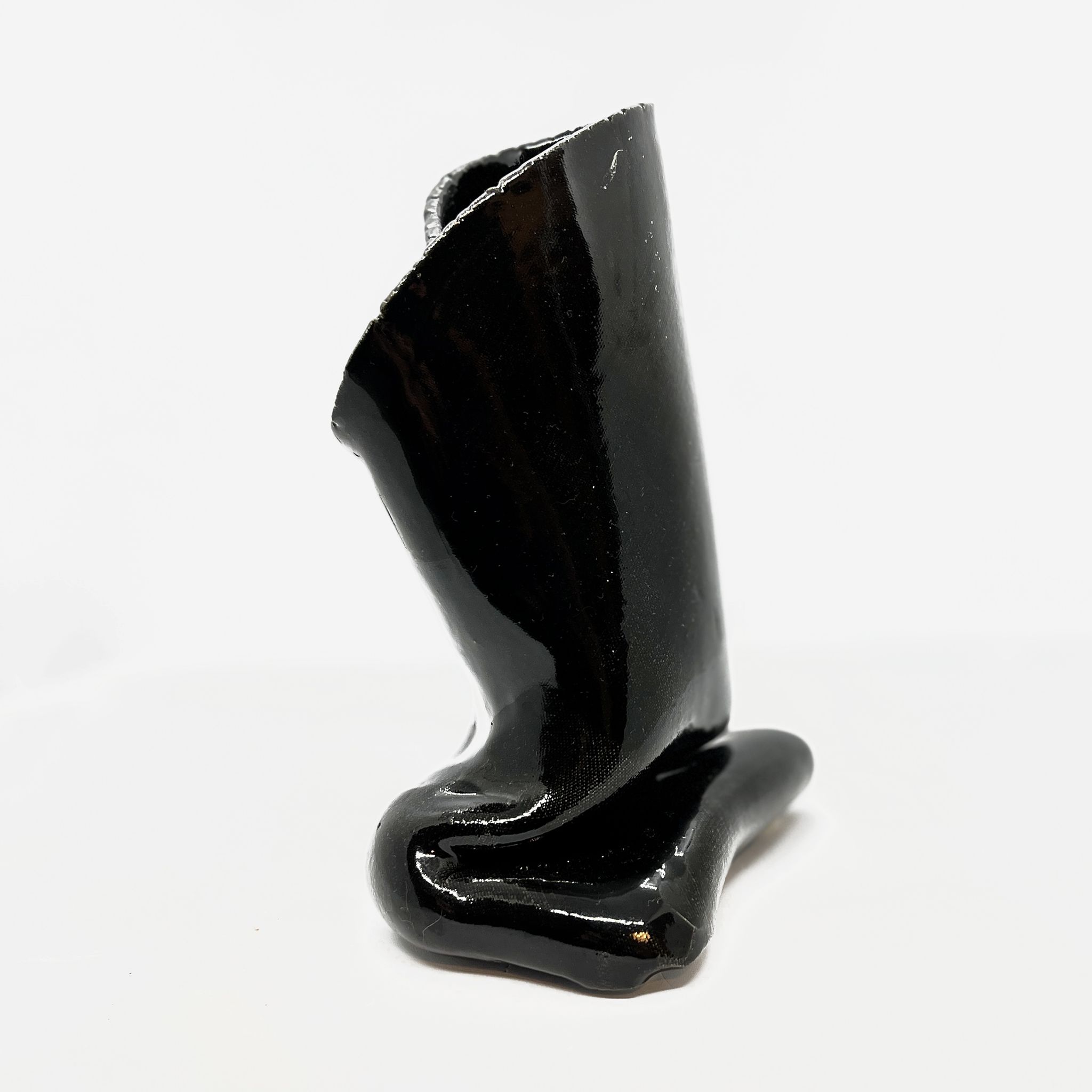 Ceramic handmade vase, Lorenzo, Italy 1970s