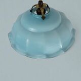 Opal glass pendant light