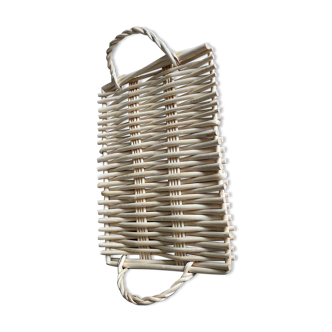 Wicker tray