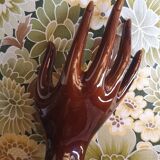 Handmade ceramic soliflore ring sizer jewelry holder