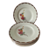 6 dessert plates HBCM Montereau model Huguette