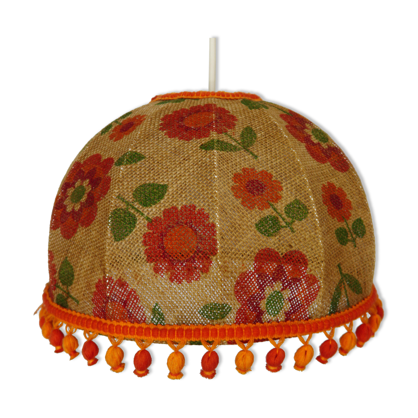 Suspension burlap 70s