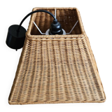 Wicker pendant light