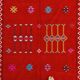 Tapis Berbère rouge ethnique 140x235 cm
