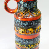 Modernist vase roll by Scheurich Germany 1972