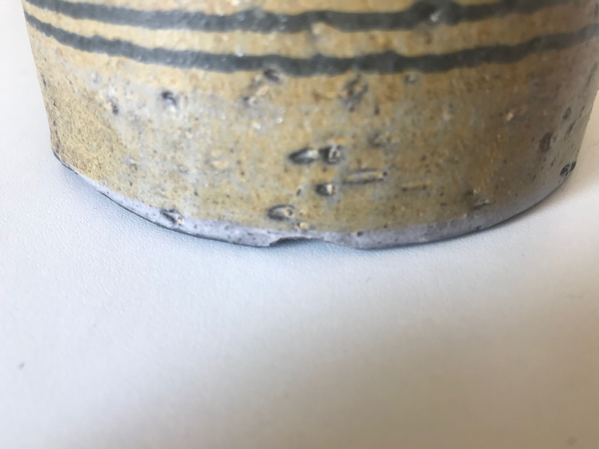 Scandinavian ceramic vase 1960 Norway