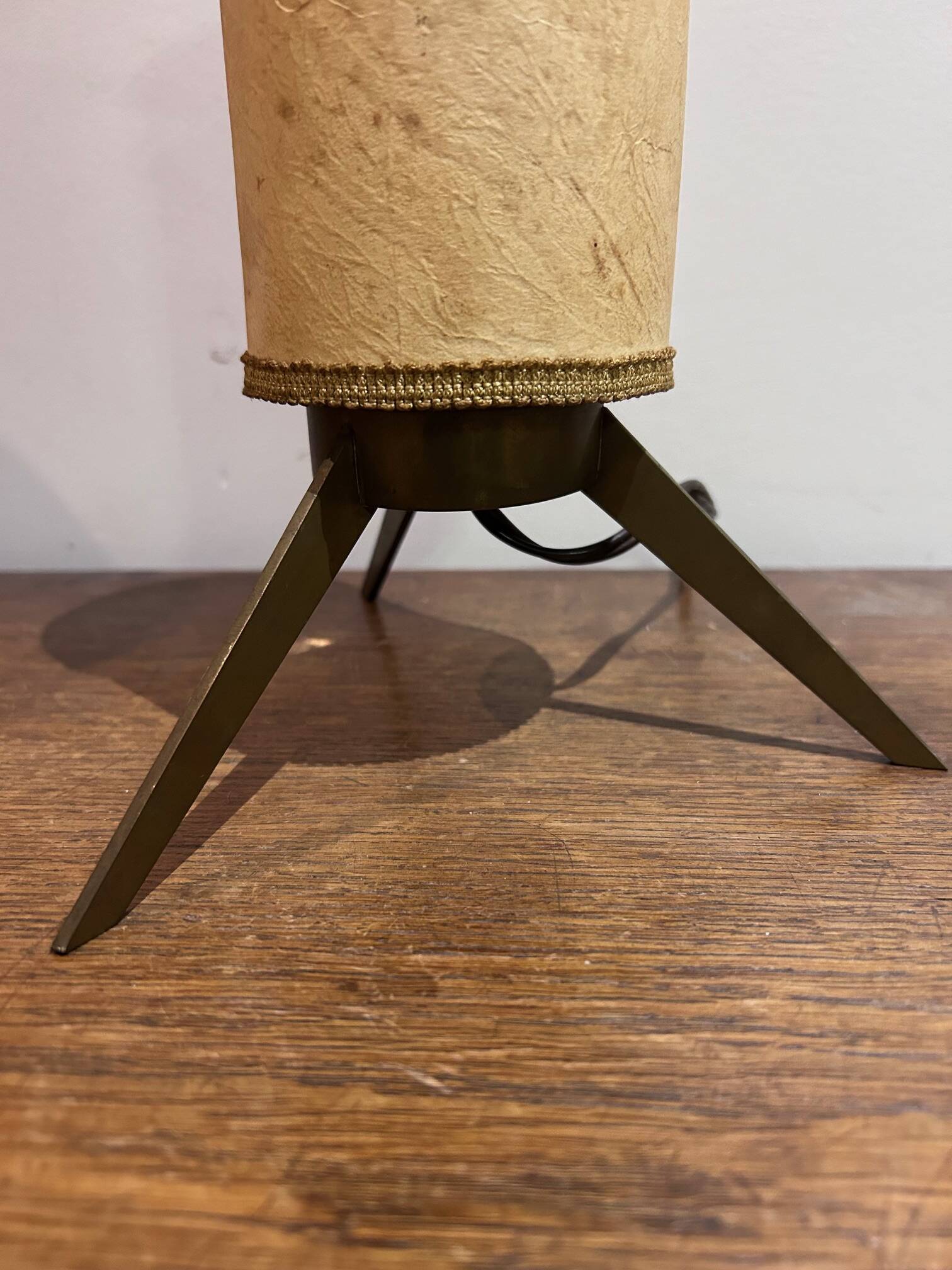 brass lamp 1950