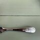 Beurrier vintage coquillage en métal argenté – élégant et original