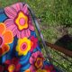 Chaise de jardin pliante seventies