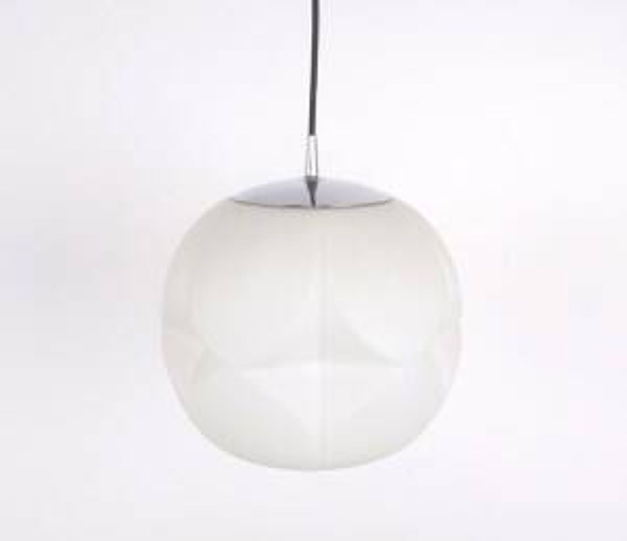 Peil & Putzler opaline glass pendant lamp