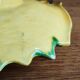 Vintage Fish Plate in Barbotine – Yellow Fish Serving Dish