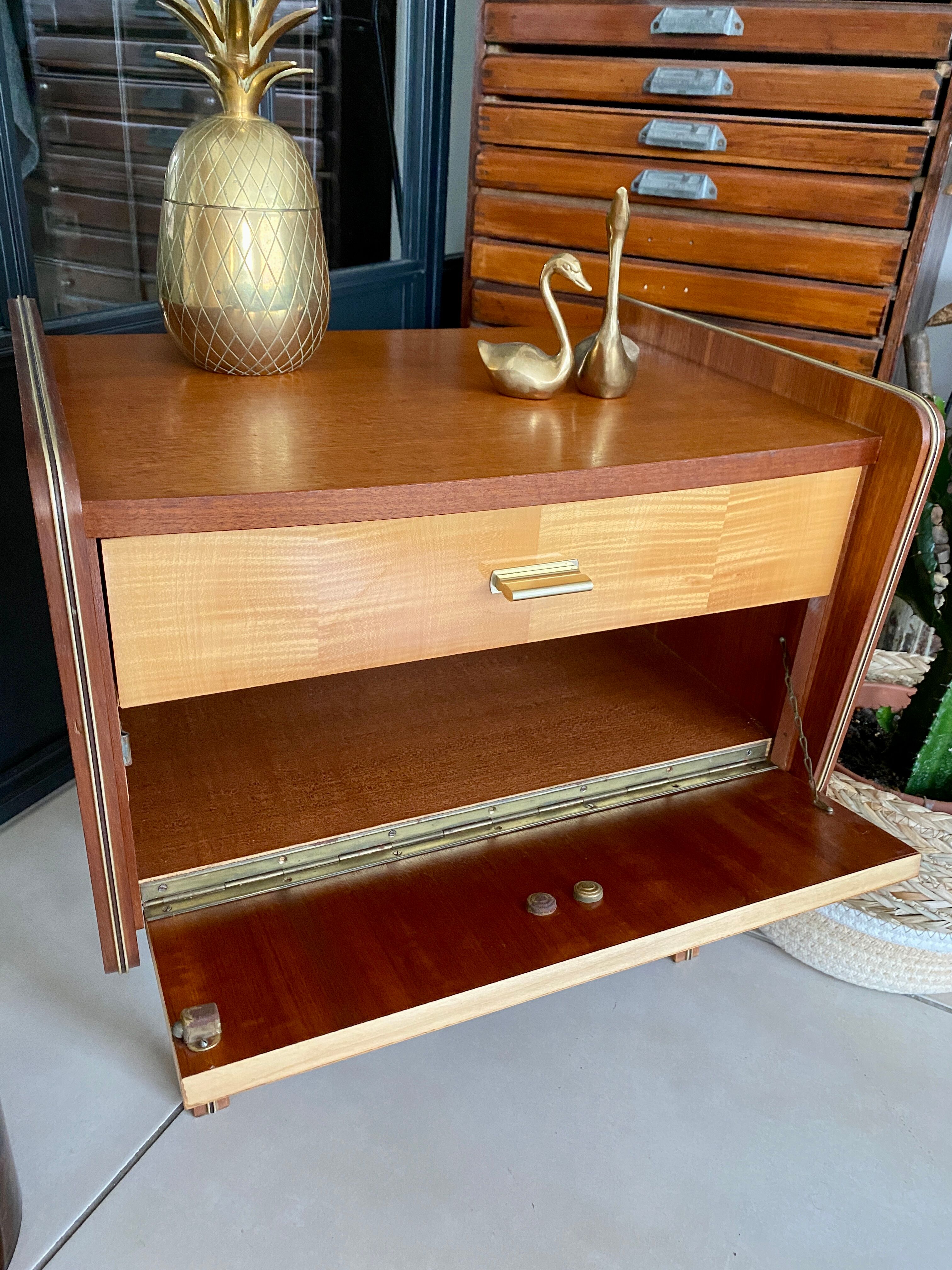 Vintage bedside table