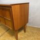 Mid-Century Retro Vintage Teak Sideboard by Nathan 1960s  Square Design • T