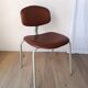Lot de 4 chaises 420-44 Strafor-Steelcase Vintage