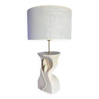 Lampe en grès chamotté Rita