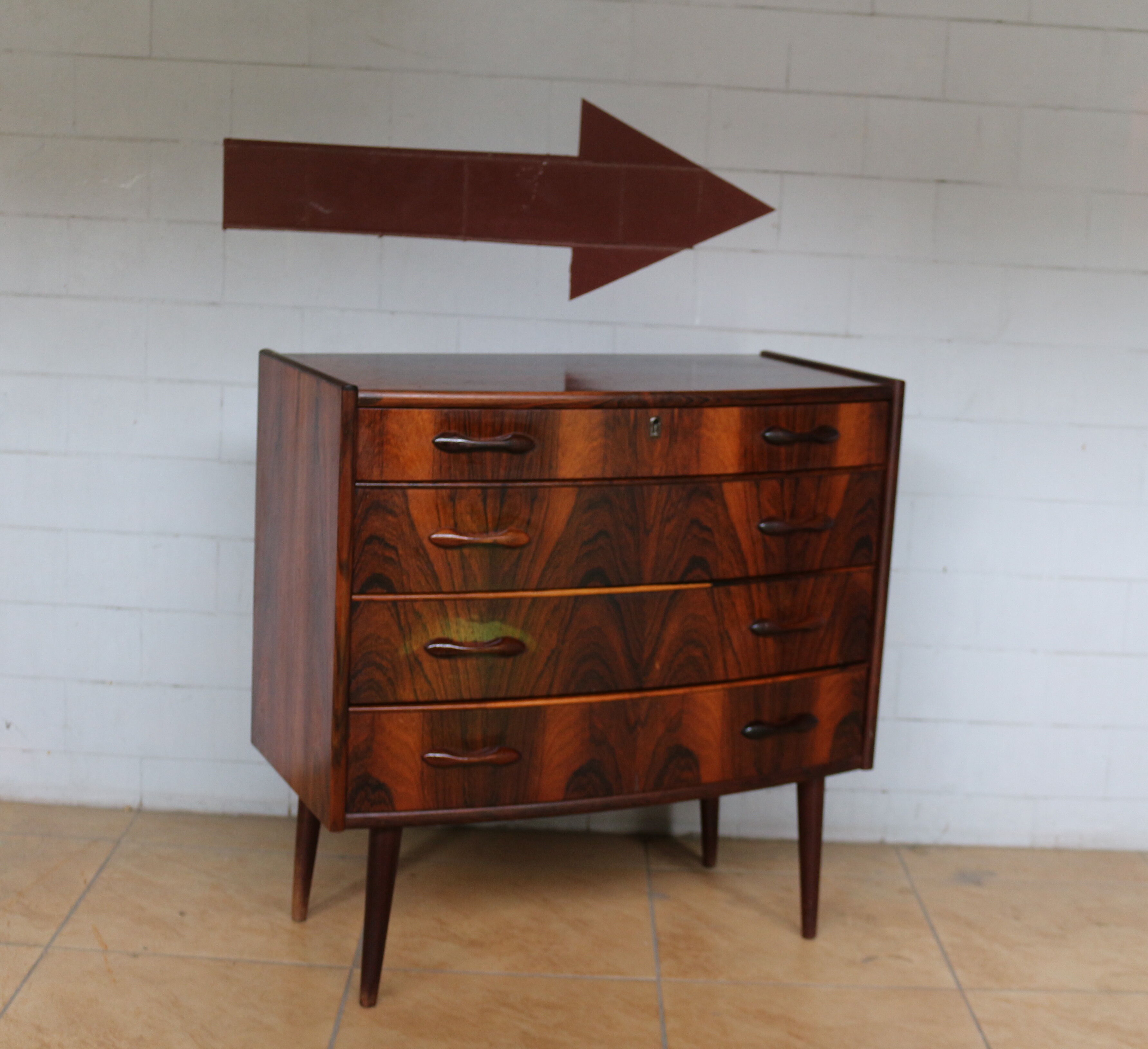 Mid century chest of drawers, Norway 1960