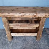 Professional furniture 120cm old solid wood workbench